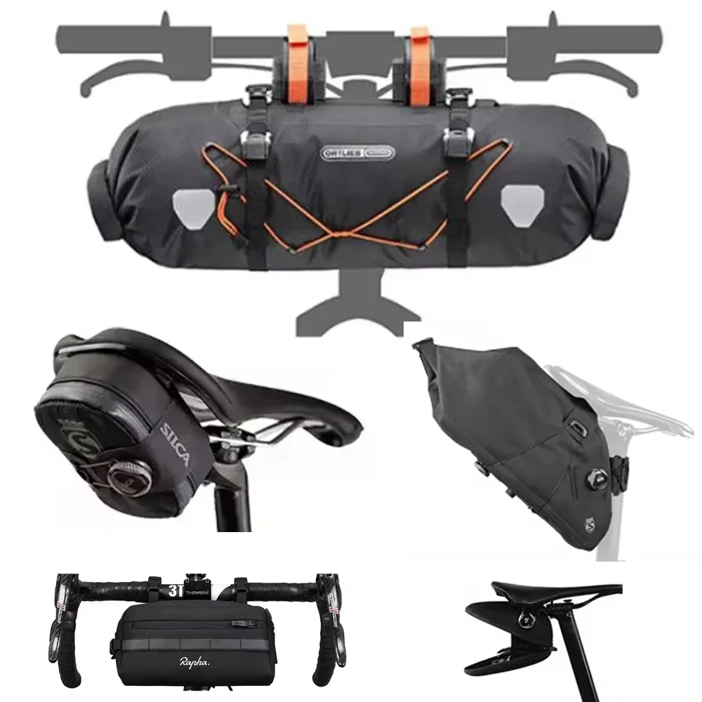 Сумки для сидений седельная сумка водонепроницаемые сумки на руль система poch боа