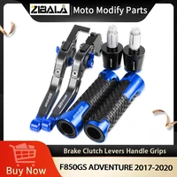 f 850 gs adventuremotorcycle aluminum brake clutch levers handlebar hand grips ends for bmw f850gs adventure 2017 2018 2019 2020