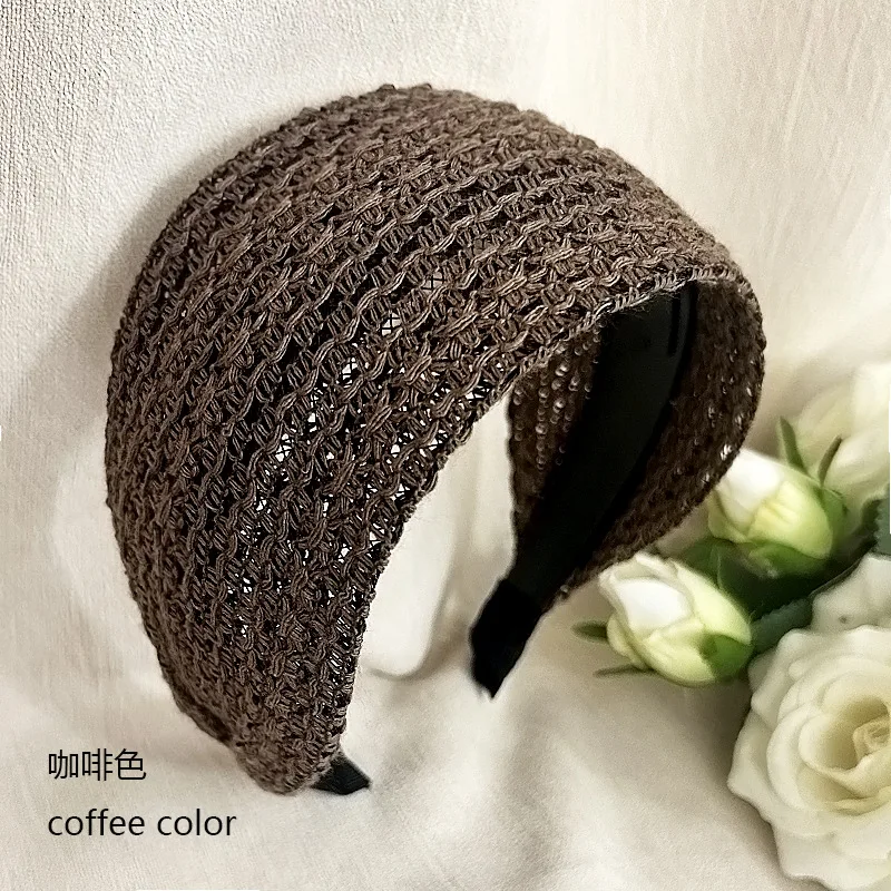 Широкая повязка на голову FENGCHE из полиэстера для женщин