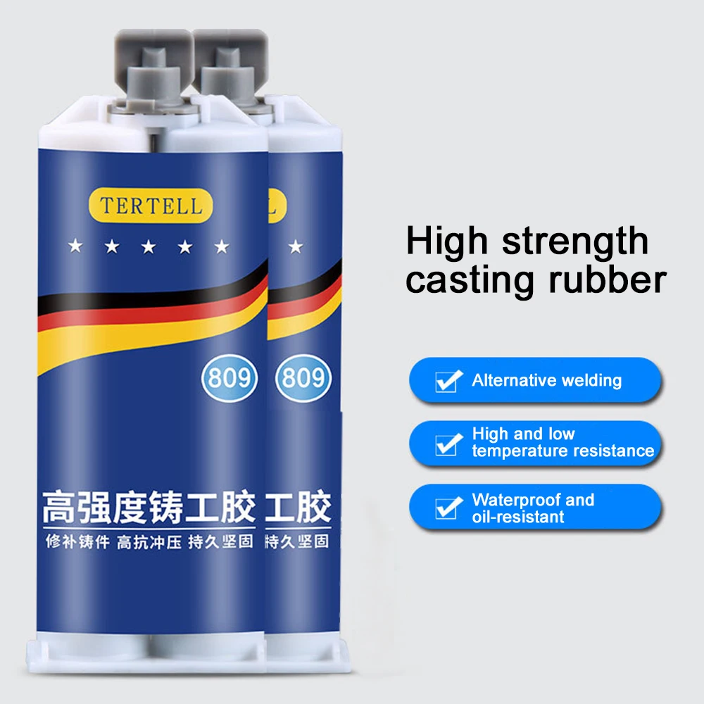 

Foundry Glue AB Glue Repair Agent Stainless Steel Copper Aluminum Leakage Waterproof Plugging Industrial Metal Cast Iron Glue