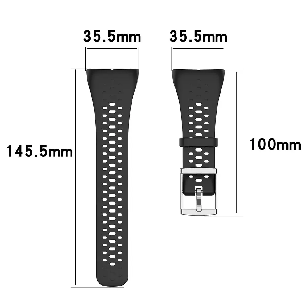 For Polar M400 M430 GPS Running M 400 300 Soft Silicone Breathable Wristband Strap Smart Watch Watchband Bracelet Replacement images - 6