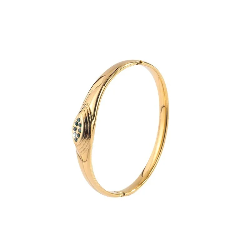 Браслет из титановой стали европейские и американские границы эмалированный