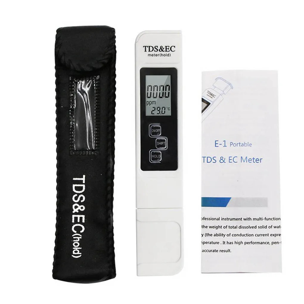 

Прибор для тестирования питьевой воды 3-в-1 с электродом