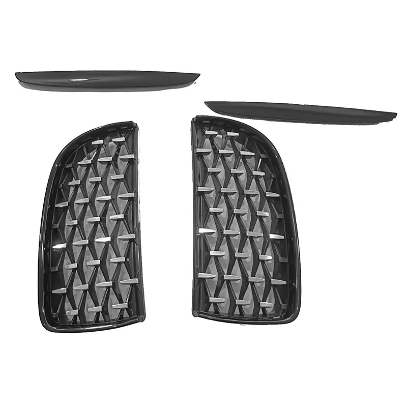 Решетки радиатора глянцевые черные для BMW 3 серии E90 2005-2008 годов выпуска звездное