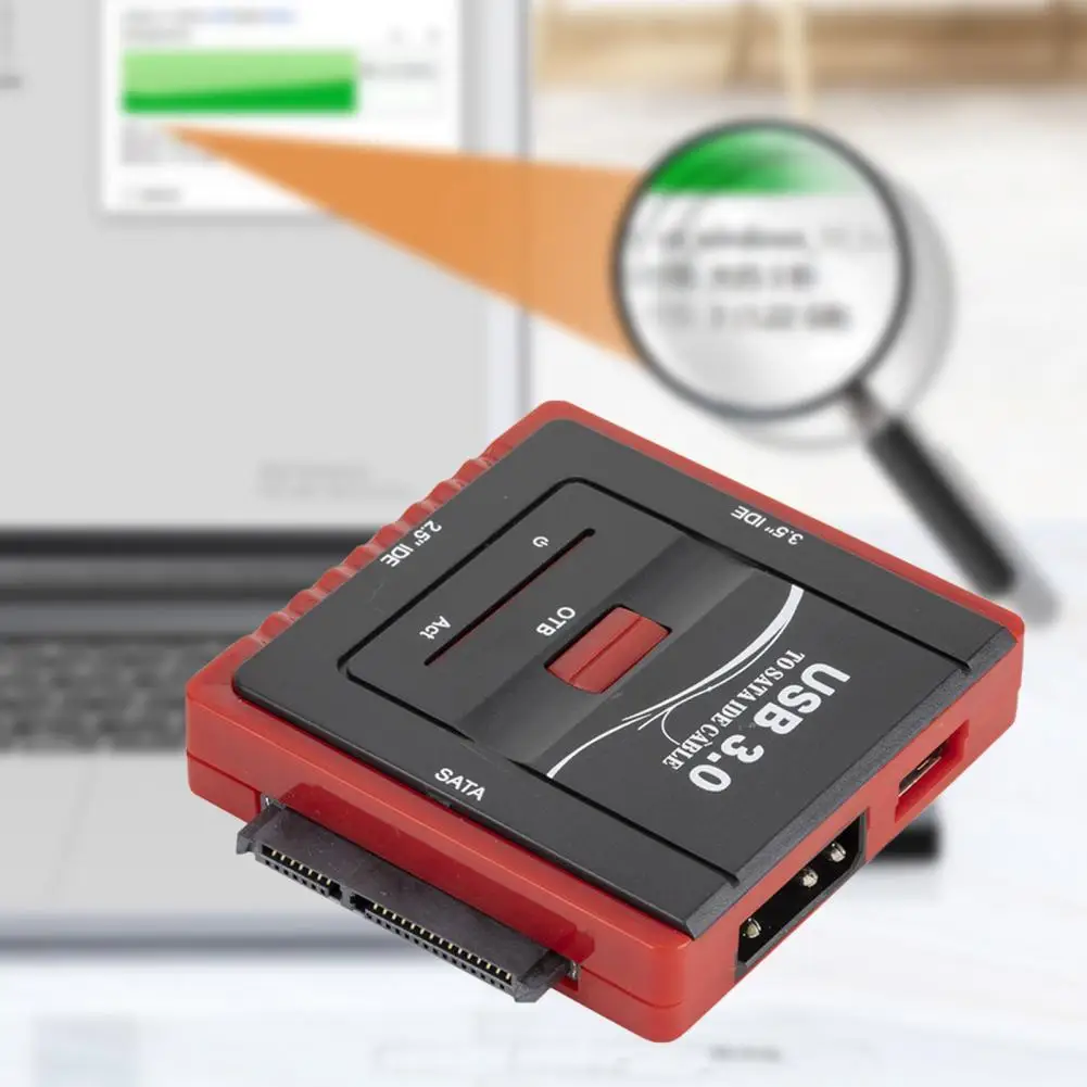 

Компактный прочный адаптер USB 3,0 на SATA IDE, линия медного конвертера, удобная для офиса