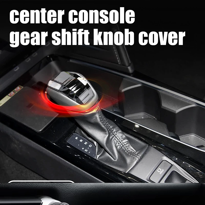 

Крышка ручки переключения передач центральной консоли для серии Toyota, крышка ручки переключения передач для Camry 2024 + RAV4 2020 + автомобильные аксессуары в хрустальном стиле