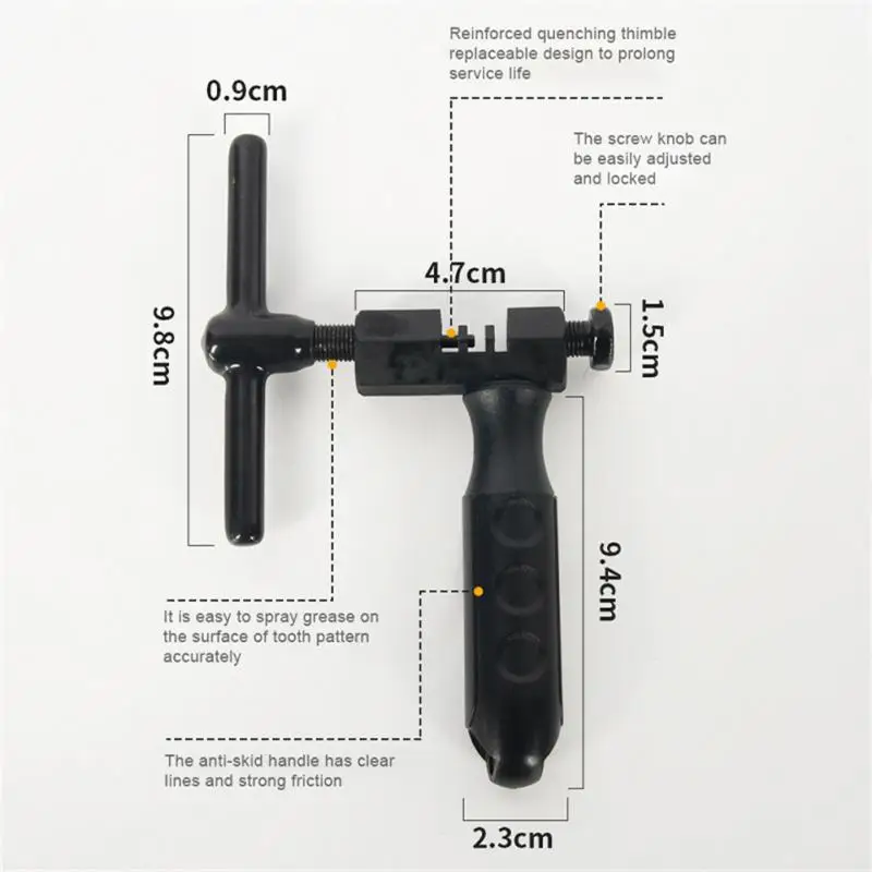 

Chain Wear Checker 9.4cm Practical Universal Multifunction Mini Repairing Accessories Mountain Bike Chain Cutter New Quickly