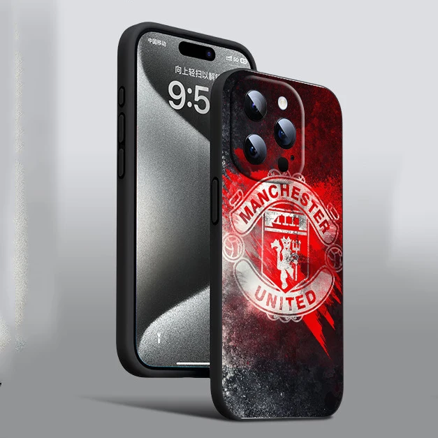 K-7 M-Manchester CITY Soft Silicone Case for Samsung Galaxy S21 S23 FE S24 Ultra Plus A15 A25 35 A54 A55 5G Caver