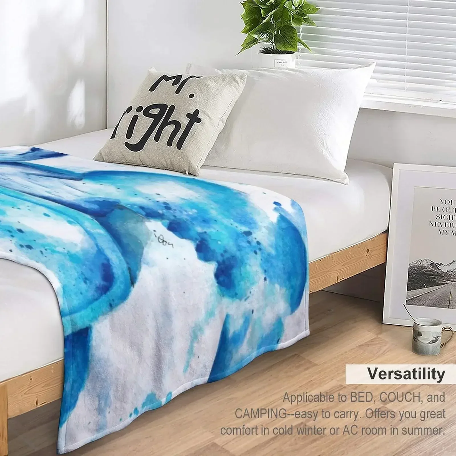 Одеяло Tortue de mer одеяла для диванов фланелевая ткань пикника