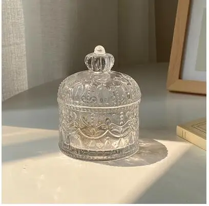 

Хрустальная банка для конфет в форме сердца