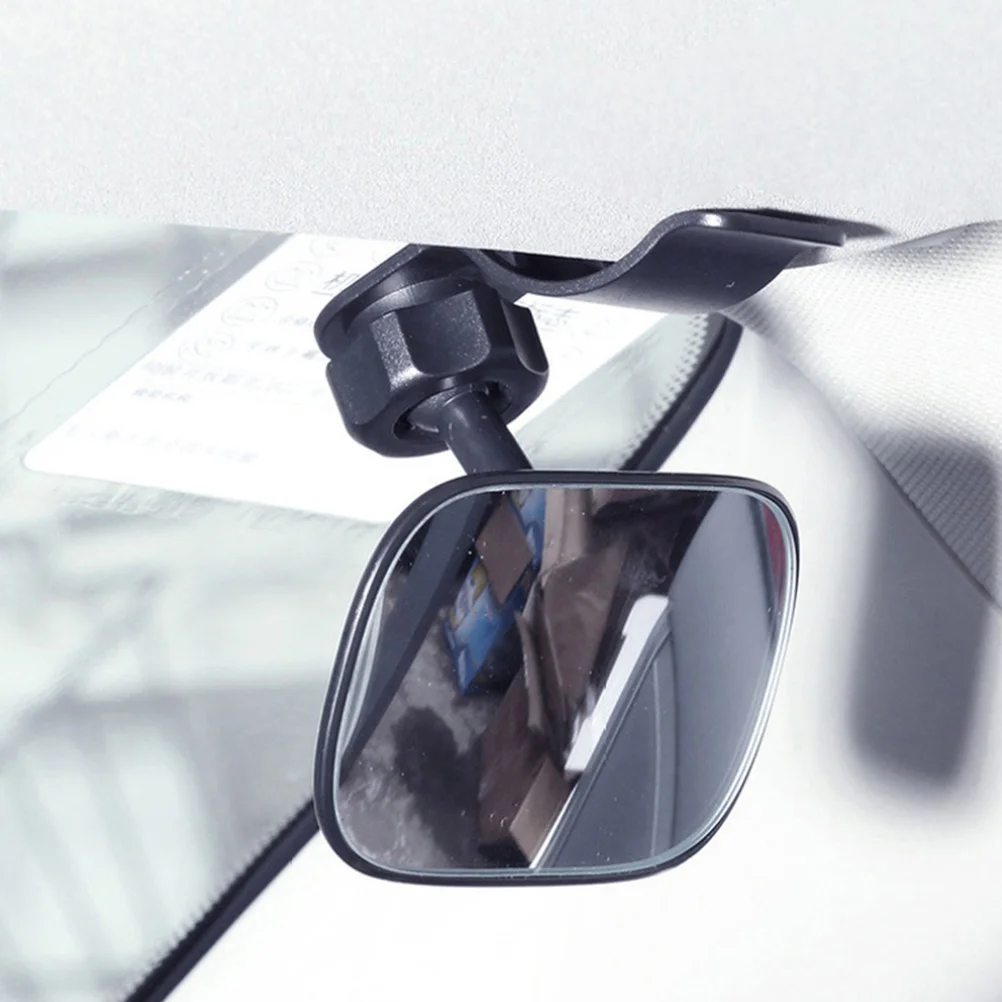 Автомобильное зеркало заднего вида с присоской вращающееся