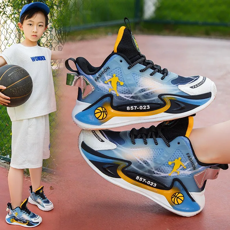New Fashion Sneakers for Kids Casual Sports Shoes Children Basketball Shoes Boys Girls Running Shoes