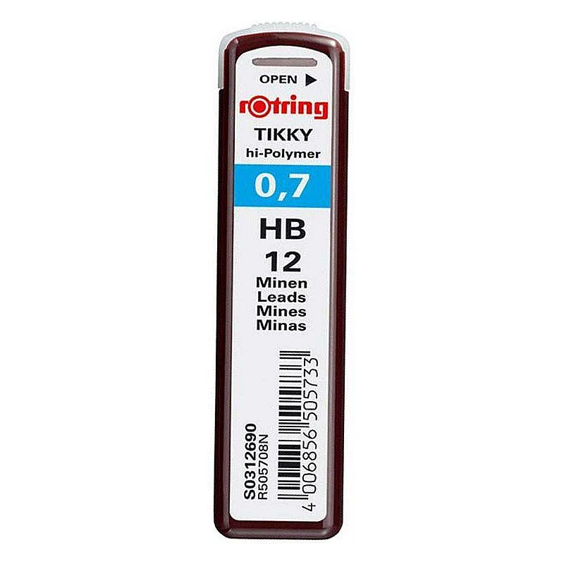 Грифели Rotring, для механических карандашей Tikky, 0