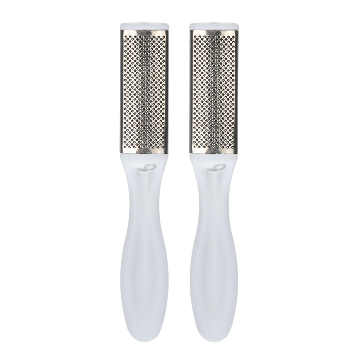 

2pcs Stainless Steel Foot Pedicure Rasp File Callus Remover