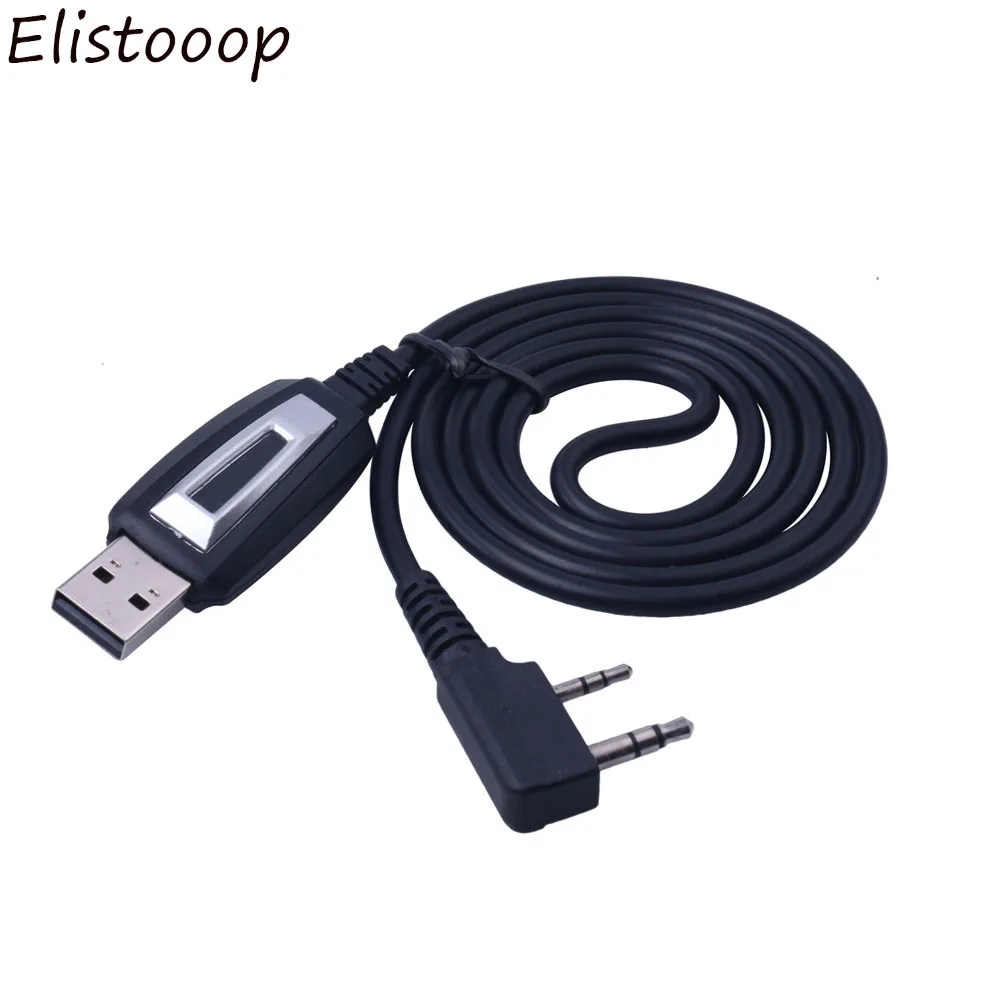 2 pin USB кабель для программирования шнур иди и болтай Walkie Talkie “иди компакт-диск с