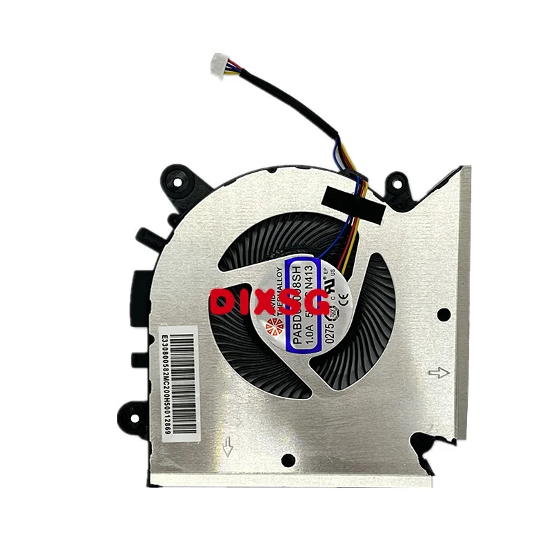 Новый охлаждающий вентилятор для MSI GF63 GF65 Thin 10SD 10SDR 10SE 10SER 9SD 9SEX 9SEXR PABD08008SH-N413 PAAD06015SL