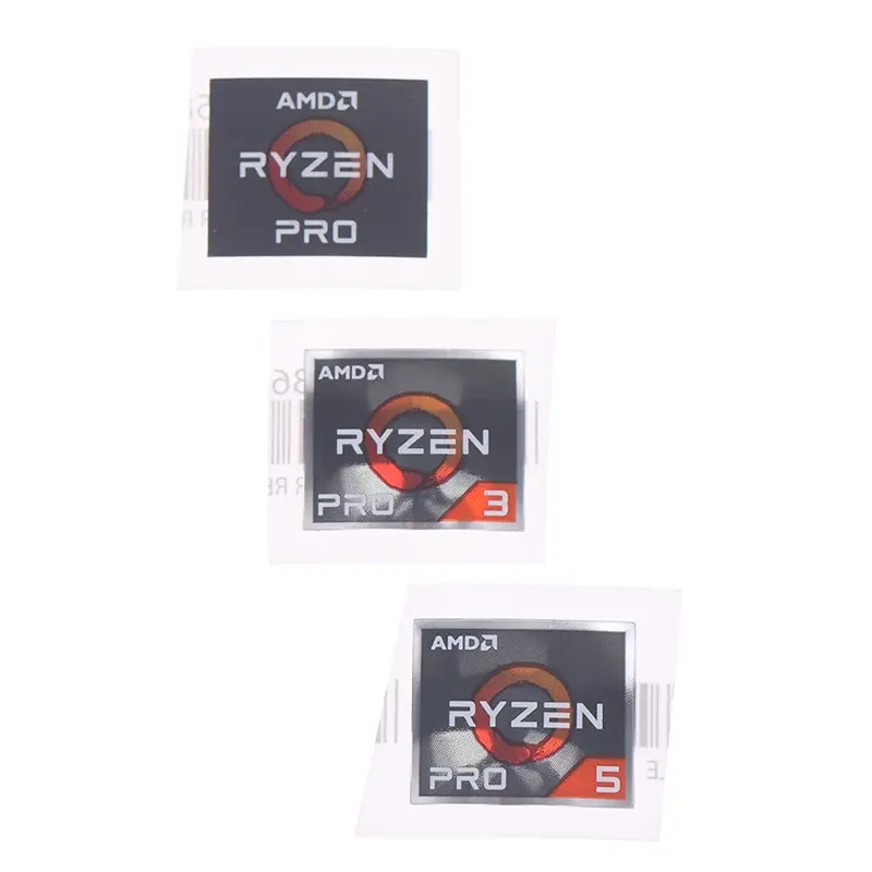 Наклейка на Процессор AMD ATHLON Ryzen R 3 5 7, 5 шт.