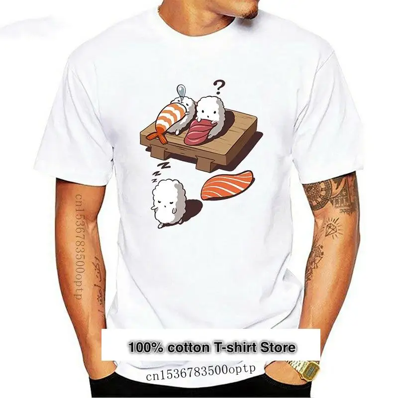 

Camiseta de Foodie japonesa, переключаемая camiseta для сна, суши для caminar, gran предложение, 2021
