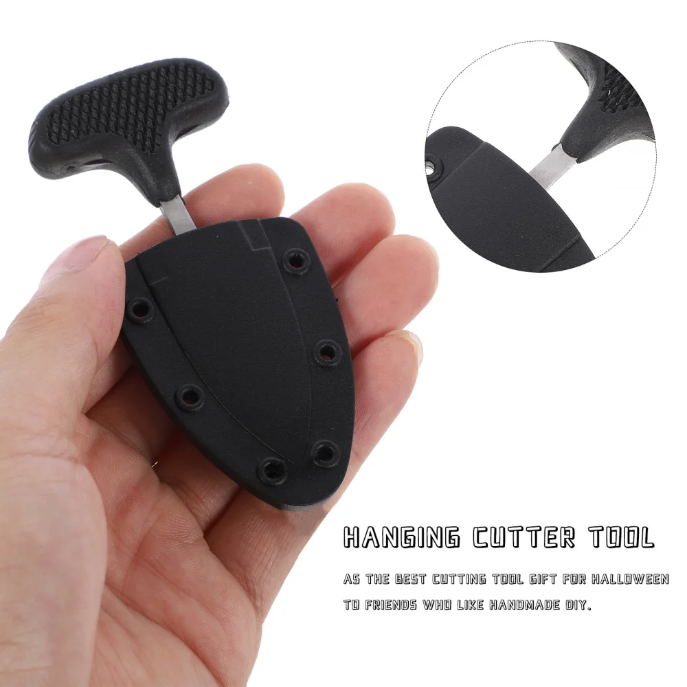 

2Pcs Multifunctional Necklace Cutters Outdoor Camping Cutters Portable Cutters Hanging Necklace Knife Portable Camping Knife