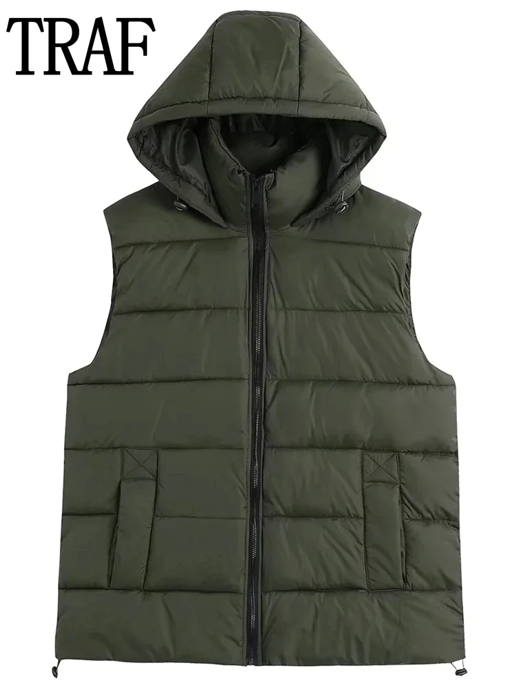 

Куртка Женская Стеганая без рукавов, на молнии, с подкладкой