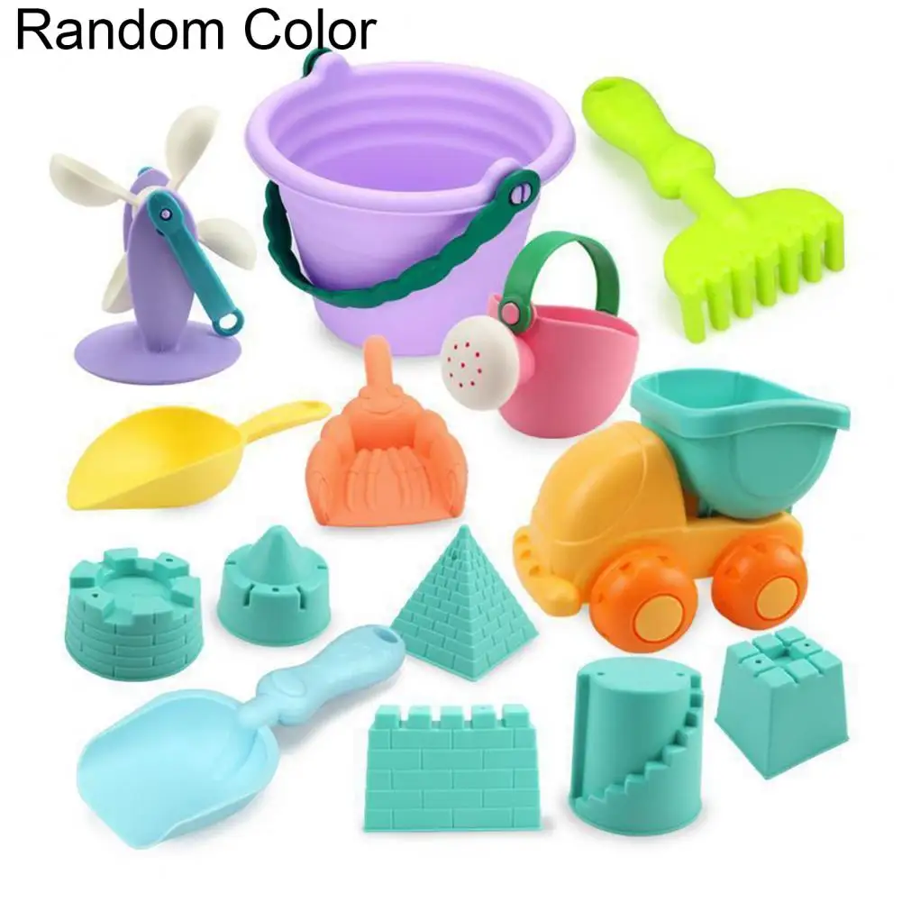 

14 шт./набор, детские игрушки-лопаты с ведром