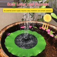 solar floating fountain yard garden water fountain pool pond decoration solar panel powered water pump patio lawn outdoor decor