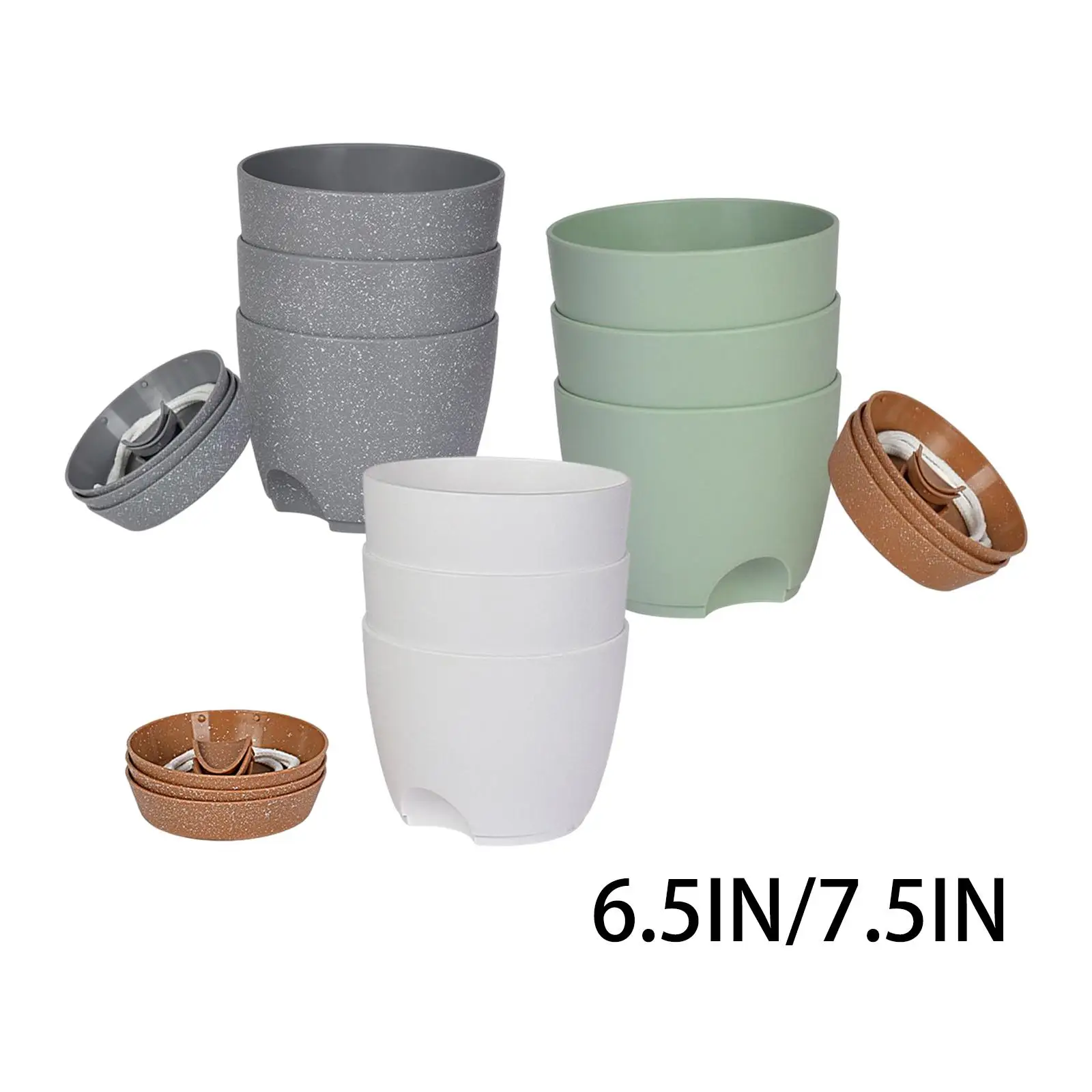 

3 шт., поглощающие воду горшки для растений