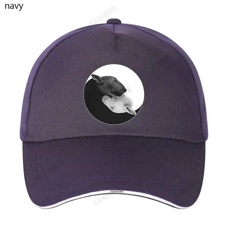 

Baseball Caps Summer Casual Adjustable Bull Terrier Yin And Yang cap summer fashion brand hat new arrived