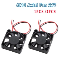 4010 24v axial cooling fan 1pcs2pcs 7000_l100_5mm wire stripping for creality ender 3 v2 ender 5 plus 404010mm