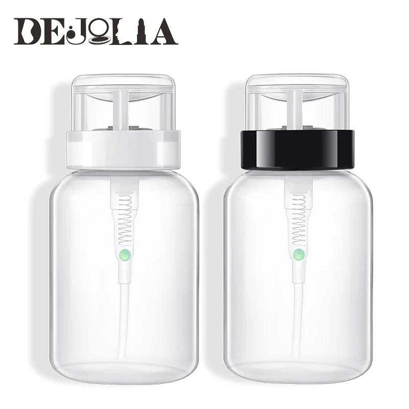 

200ml Portable Refillable Bottle with Sprayer Nail Polish Remover Spray Bottles Travel Container Empty Cosmetic Containers