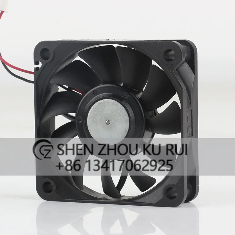 Фото Двухпроводной вентилятор охлаждения U60R24MGAB-51J24 Original Nidec 5V 12V 48V DC24V 0.09A AC EC 6015 60X60X15MM 6CM бесшумный для преобразователей частоты №4
