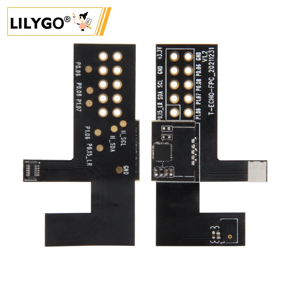 

LILYGO® T-Echo GPIO MPU9250 Microphone Expansion Module Development Circuit Board Compatible T-ECHO T-Watch 2019 T-Camera Plus
