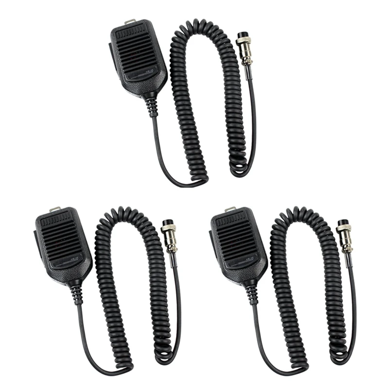 

3X HM-36 Hand Speaker Mic Microphone For ICOM Radio IC-718 IC-78 IC-765 IC-761 IC-7200 IC-7600