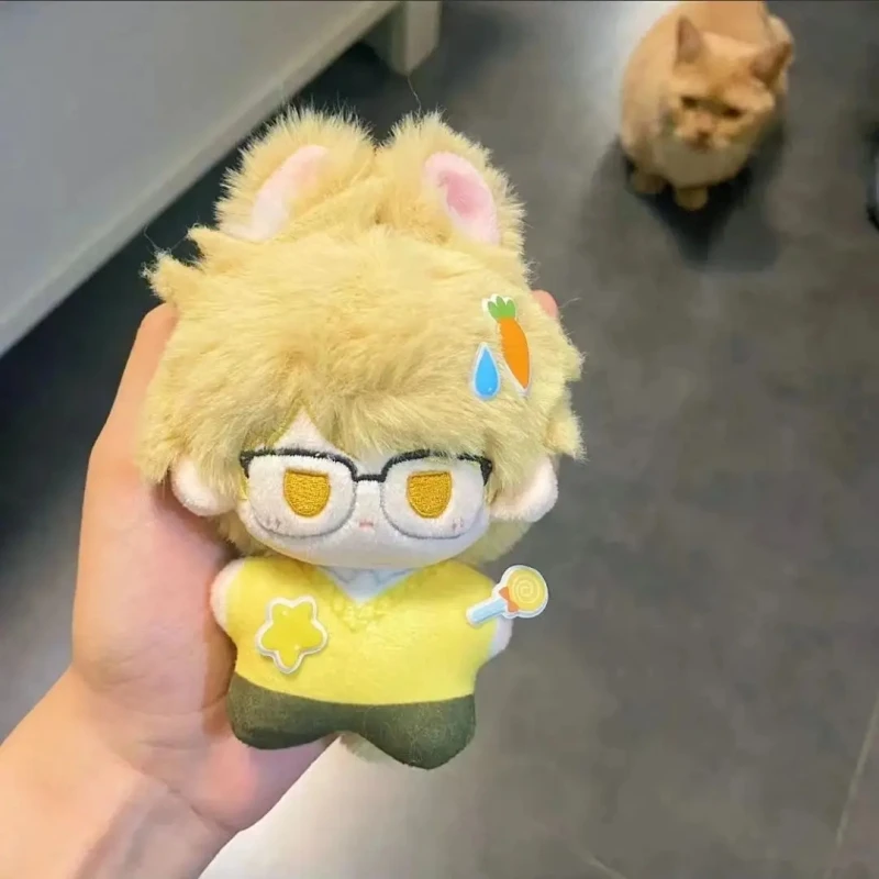 

Anime Haikyuu!! Kei Tsukishima 10cm Plush Doll Toys Soft Stuffed Plushie a6142