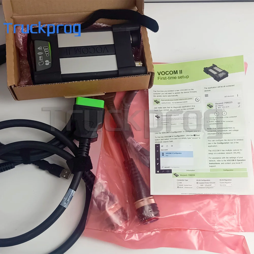 Для volvo Vocom II 88890400 V2.8 PTT DEV2 PK Vocom2 Mini для Volvo vcads Renault MACK UD сверхмощный погрузчик диагностический инструмент