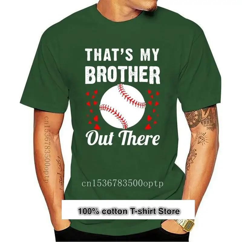

Camiseta de béisbol para hombre y mujer, ropa para Hermanos, bonita, nueva
