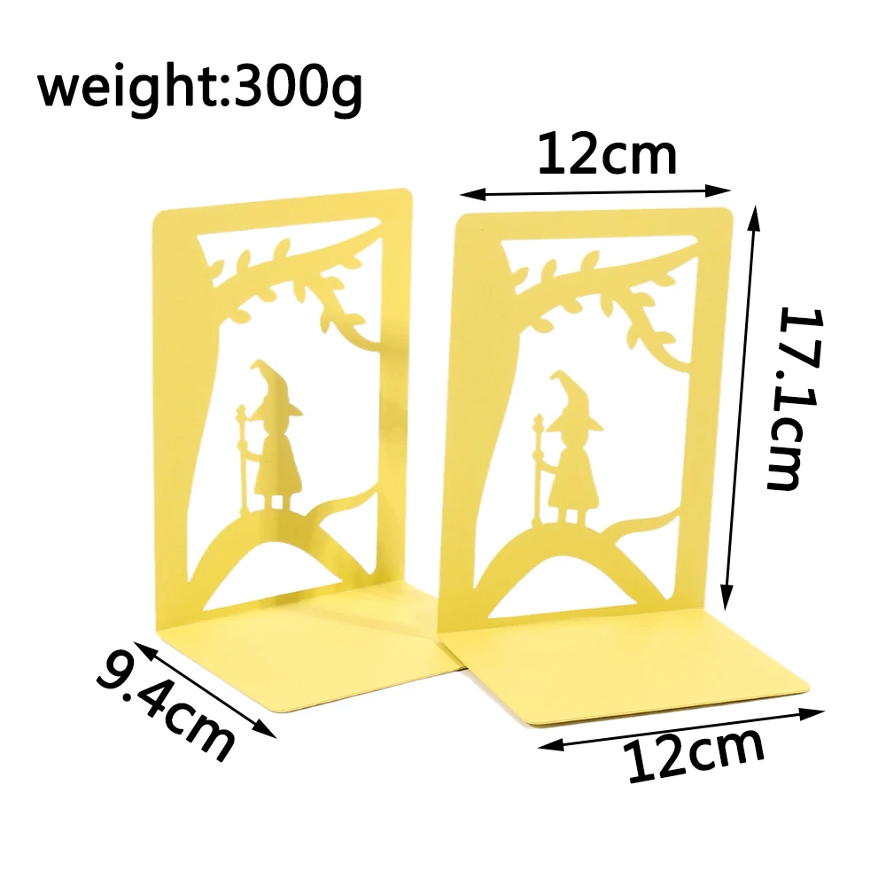 1 пара металлические подставки для книг