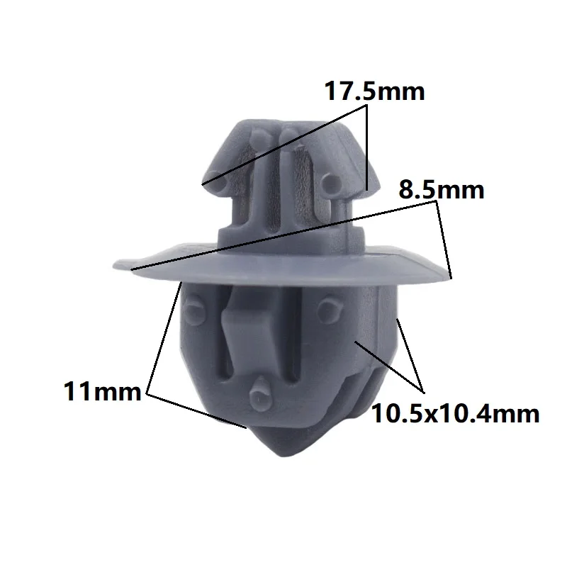 

30 шт. для Toyota боковая юбка Фиксатор Зажим молдинг РЕМОНТ панель зажим 75392-60031 для Toyota Prado 120 4runner Highlander RAV4