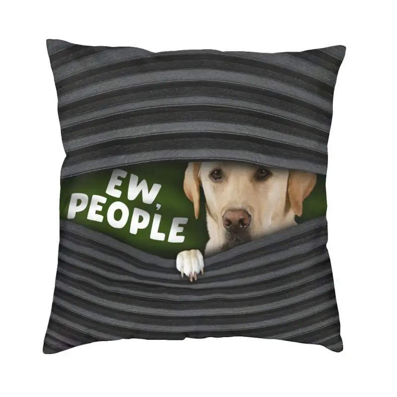 

Забавный чехол с изображением собаки ретривера Лабрадора, Подушка для домашнего декора, 3D двухсторонняя деталь для гостиной