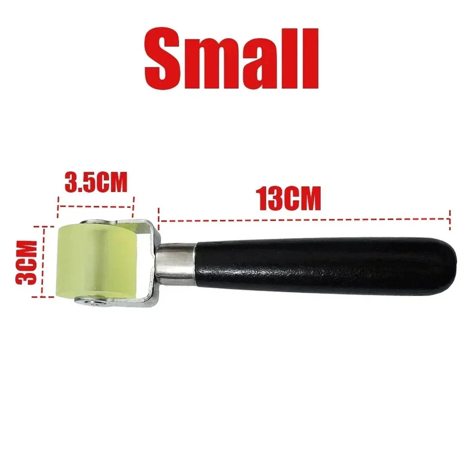 

1 шт., ширина 3/5 см, резиновый ролик для шпалер, ролик для обоев, автомобильный звуковой глушитель, применение, вращающееся колесо, палочка, ролик для нажатия фрески