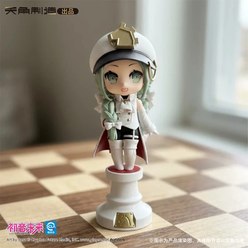 Фото Коллекционная фигурка Hatsune Miku Chess Series: Милая аниме-фигурка, модная игрушка-кукла, настольное украшение, таинственная коробка, подарки для коллекционеров №4
