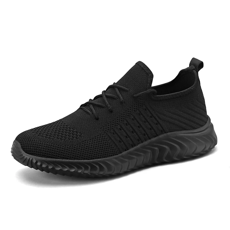 

DR.EAGLE Men's Running Shoes Breathable Sports Shoes for Men Black Tennis Trainers Fashion Male Casual Sneakers Tenis Masculino