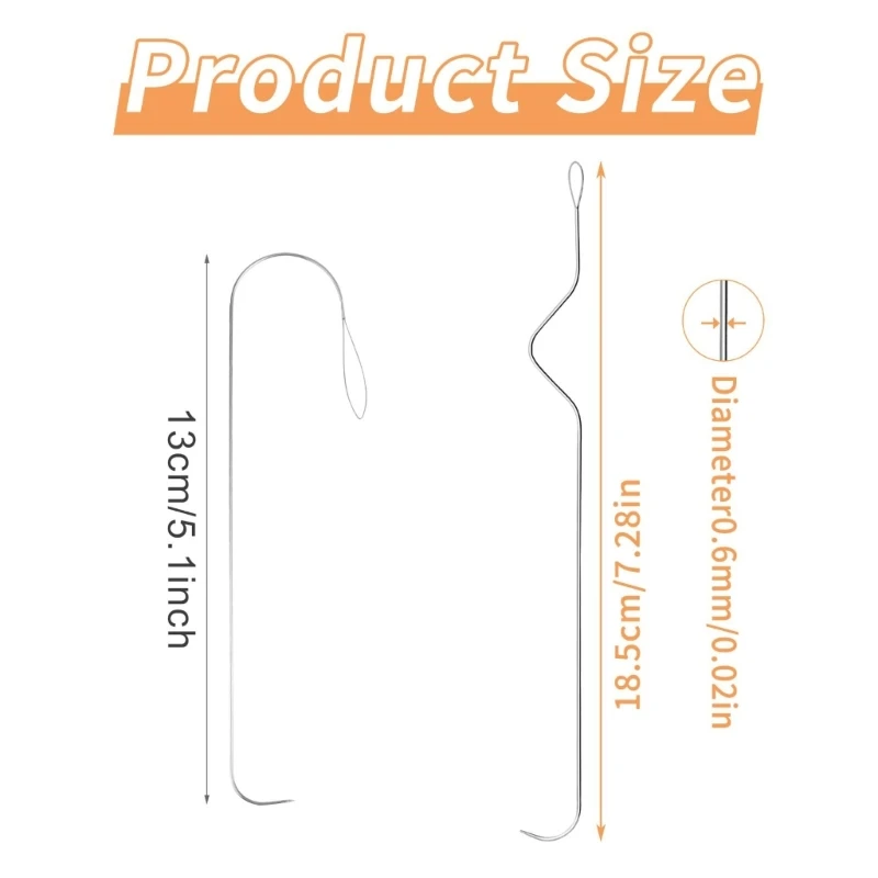 4 шт. игла-спиннер для бисера изогнутая игла из нержавеющей стали изготовления