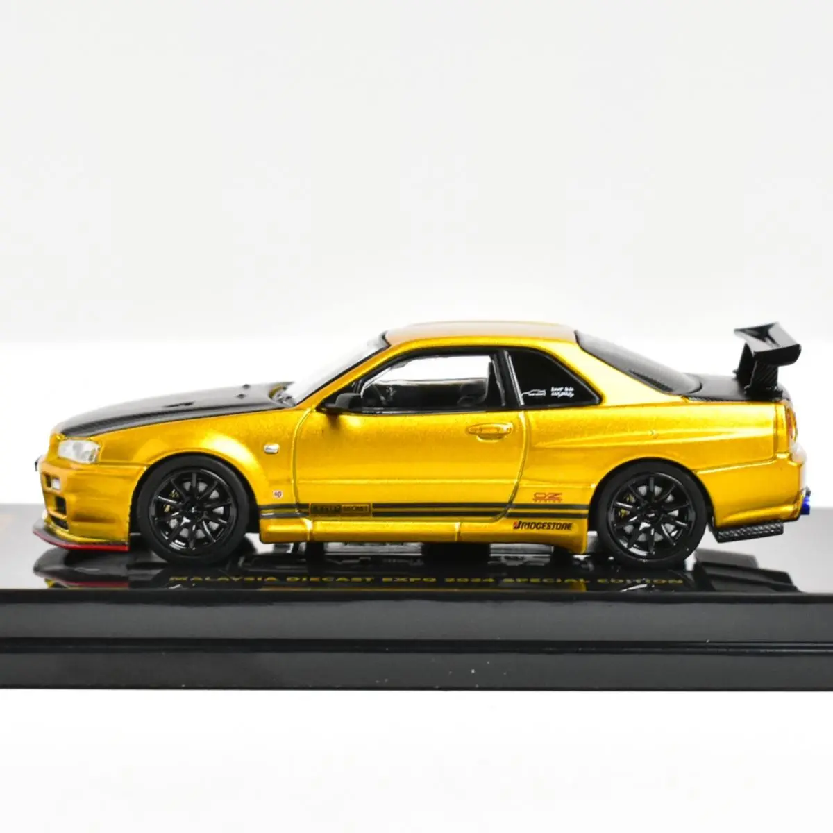 1:64 INNO Nissan GTR R34 R35 Малайзия Limited TOP SECRET Модель из сплава