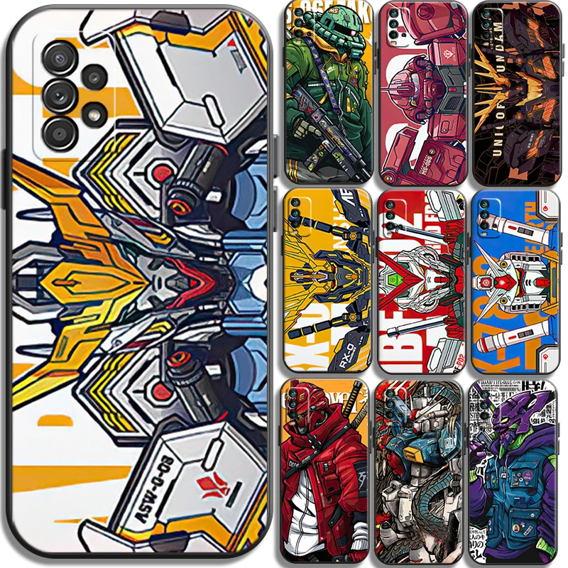 

Gundam Anime Japan Phone Cases For Xiaomi Redmi POCO X3 GT X3 Pro M3 POCO M3 Pro X3 NFC X3 Mi 11 Mi 11 Lite Back Cover Coque