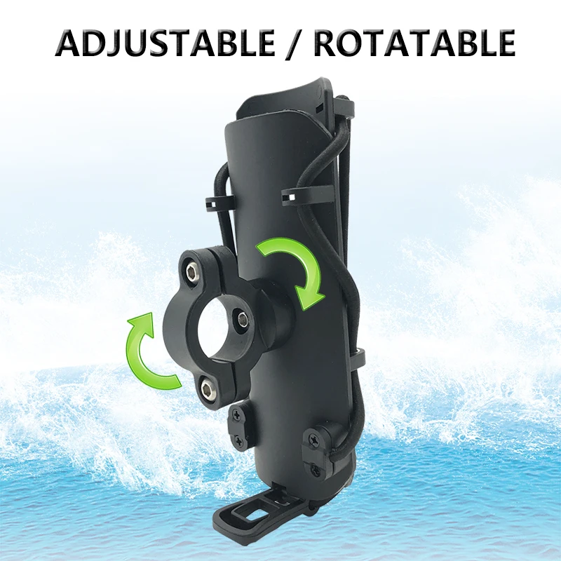 Регулируемый держатель чашки мотоцикла Универсальная поддержка для 22 мм-25 мм