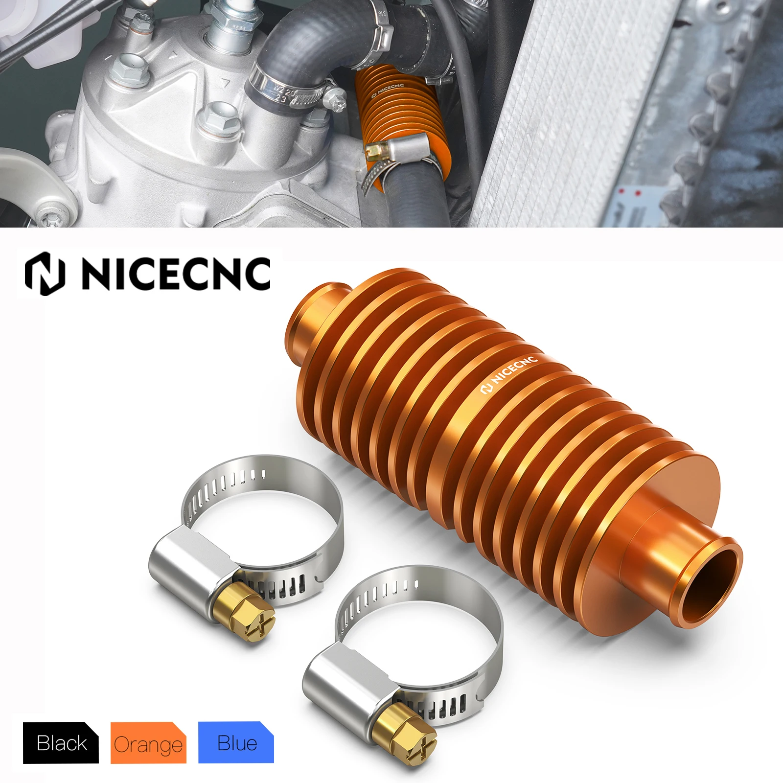 Для KTM 2024 300 250 EXC XCW 300EXC 300XCW линейный Водяной радиатор для 250SX 300SX 250XC 300XC SX XC 2023-2024