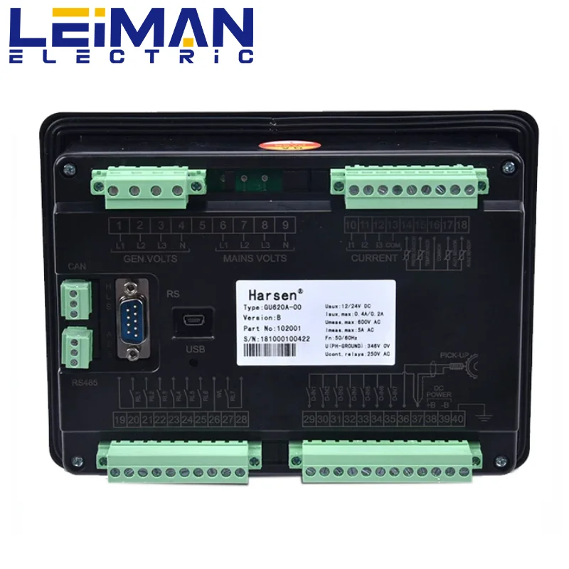 Контроллер генератора GU620A Harsen управление генератором автоматическое модулем