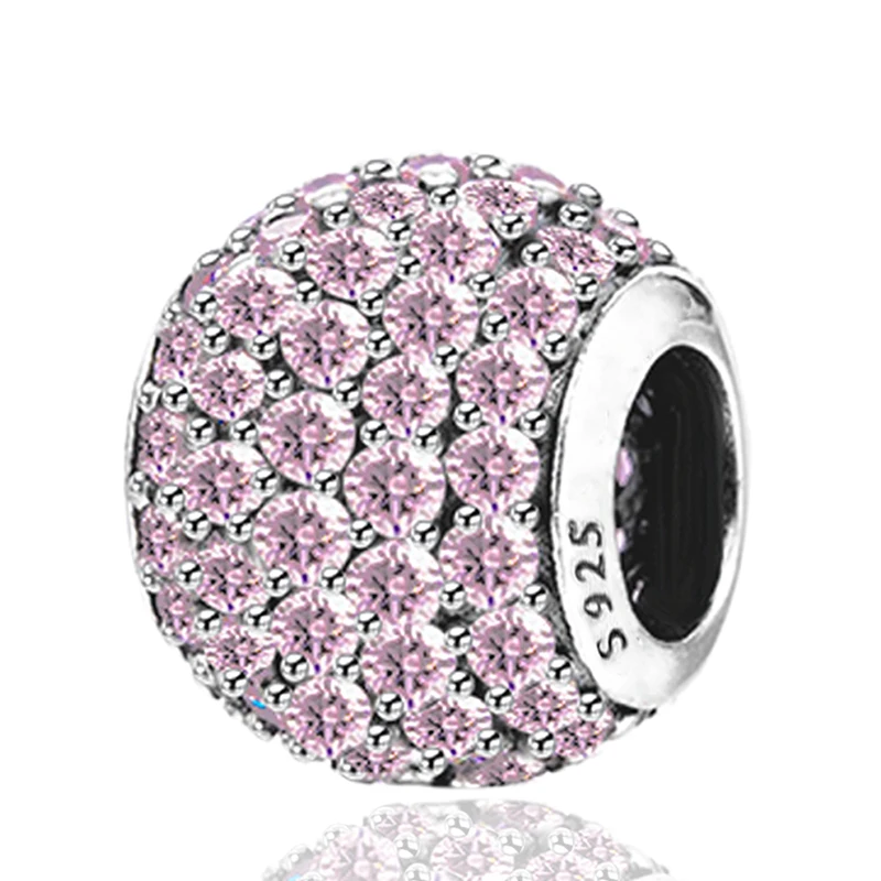 Женское ювелирное изделие оригинальные дизайнерские бусины из фианита