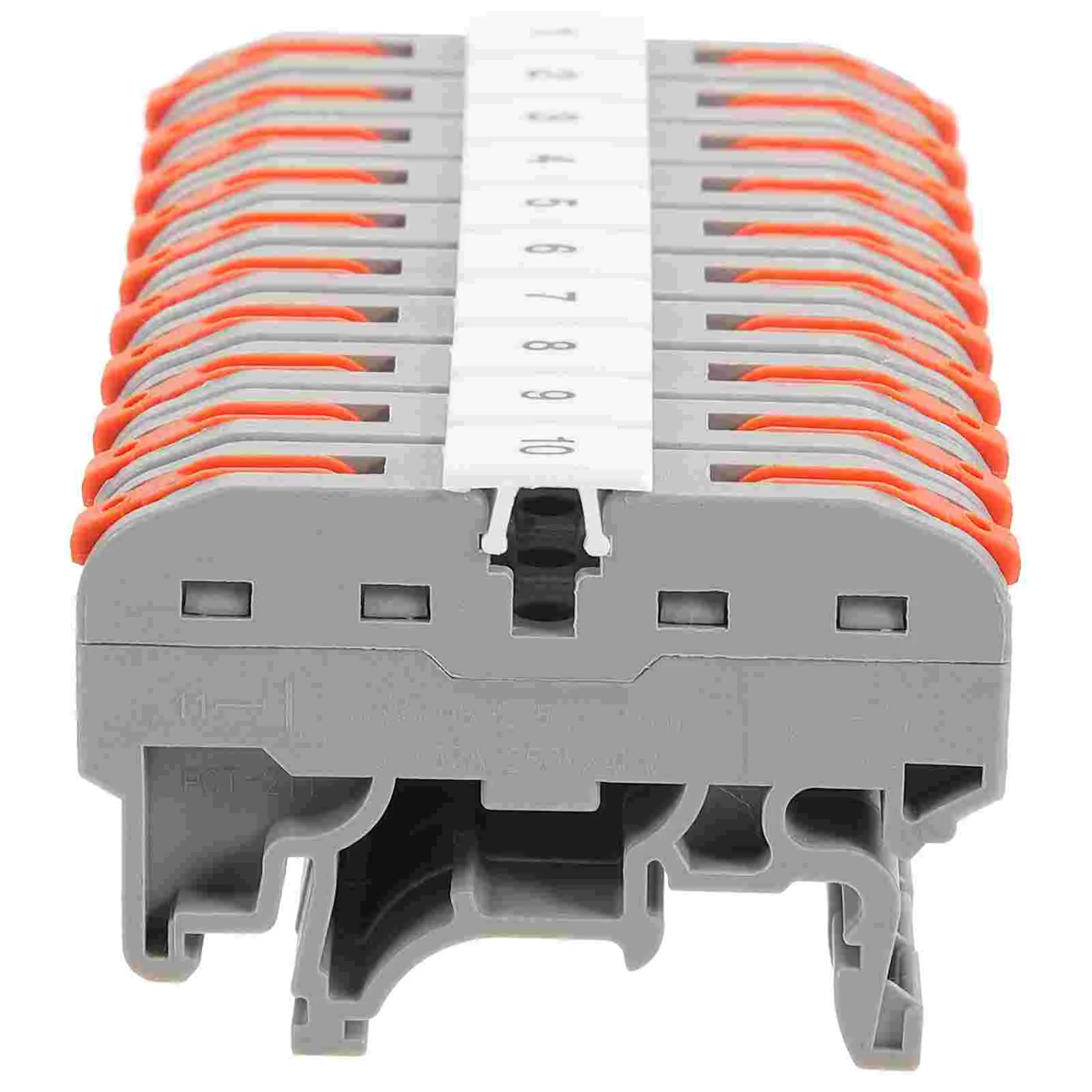 

10 Sets Din Rail Terminal Block Connector Block Electrical Screw Terminal Block Sp From